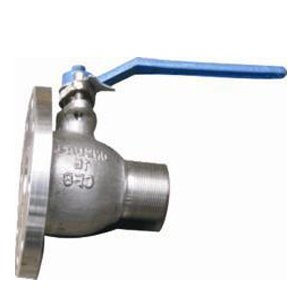 不鏽鋼(gang)角式放(fang)料閥