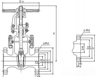 Z41W不鏽鋼(gang)閘閥